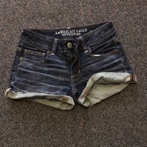 american eagle jean shorts